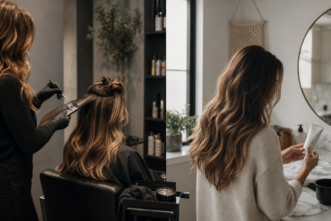 The Difference Between Salon Color and At-Home Color Maintenance