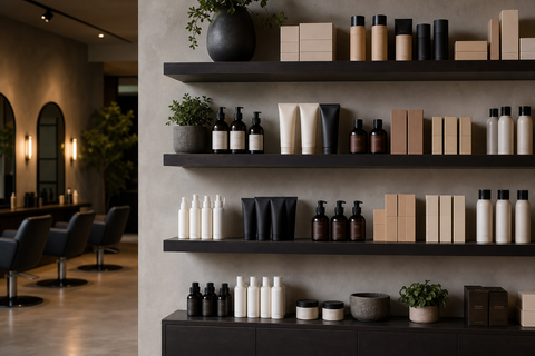 Salon Retail Display: Editorial vs Drugstore Aesthetics, and What Actually Sells