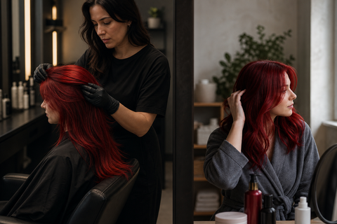 Vivid Red Hair Maintenance: The Most Fragile Color, Held Honestly