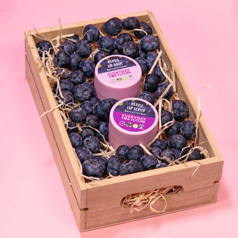 Acai Berry Lip Scrub & Lip Balm Kit