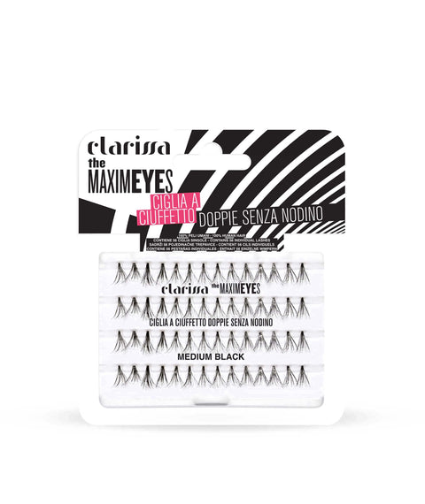 Maximeyes Double Tufted Lashes Without Knots