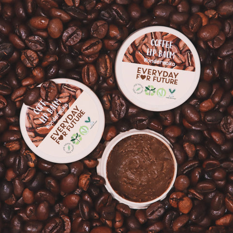 Coffee Lip Scrub & Lip Balm Kit