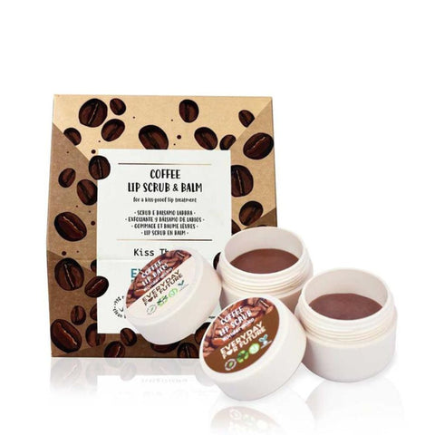 Coffee Lip Scrub & Lip Balm Kit