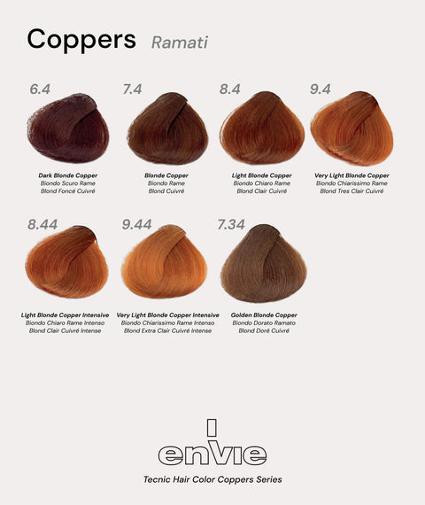 Cream Hair Dye - Coppers