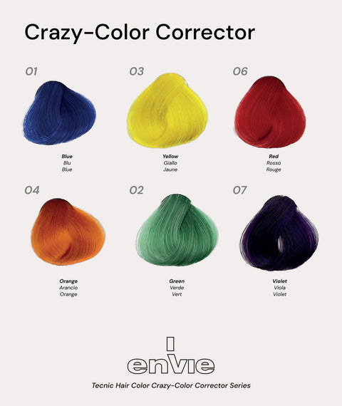 Cream Hair Dye - Crazy-Color Corrector