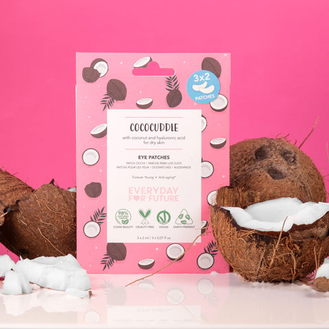 Eye Patches with Coconut and Hyaluronic Acid