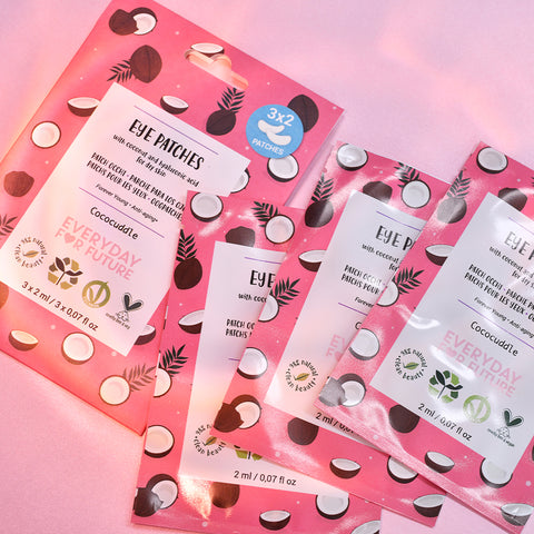 Eye Patches with Coconut and Hyaluronic Acid