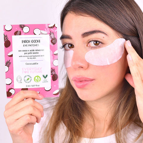 Eye Patches with Coconut and Hyaluronic Acid