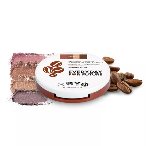 Eyeshadow Palette with Coffee Oil