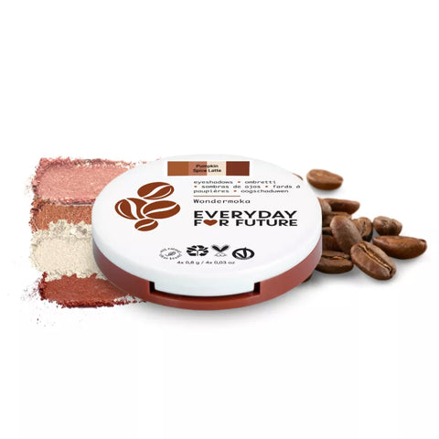 Eyeshadow Palette with Coffee Oil