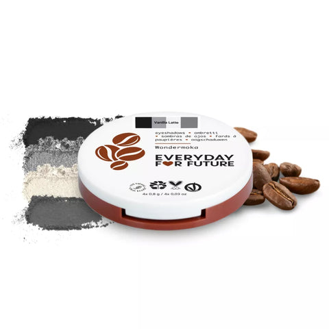 Eyeshadow Palette with Coffee Oil