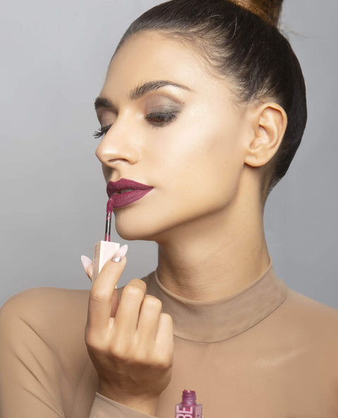 Be Fluid Lip Color Nuala- Plum Intense Matte