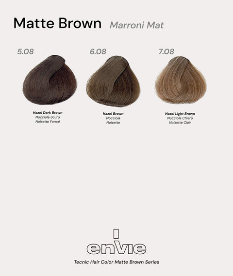 Cream Hair Dye - Matte Brown