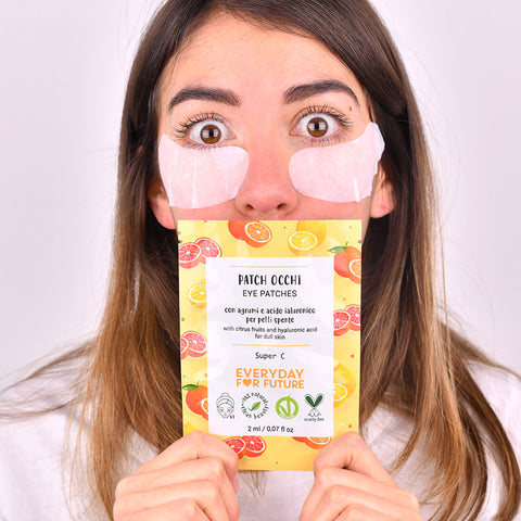 Super C Eye Patches with Citrus Fruits and Hyaluronic Acid