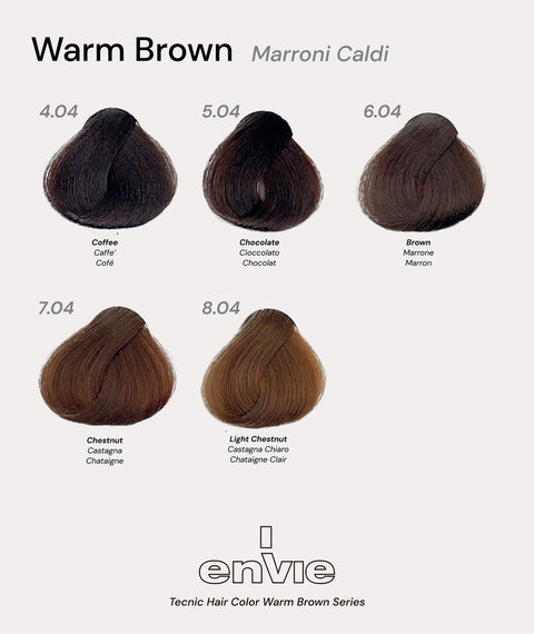 Cream Hair Dye - Warm Brown
